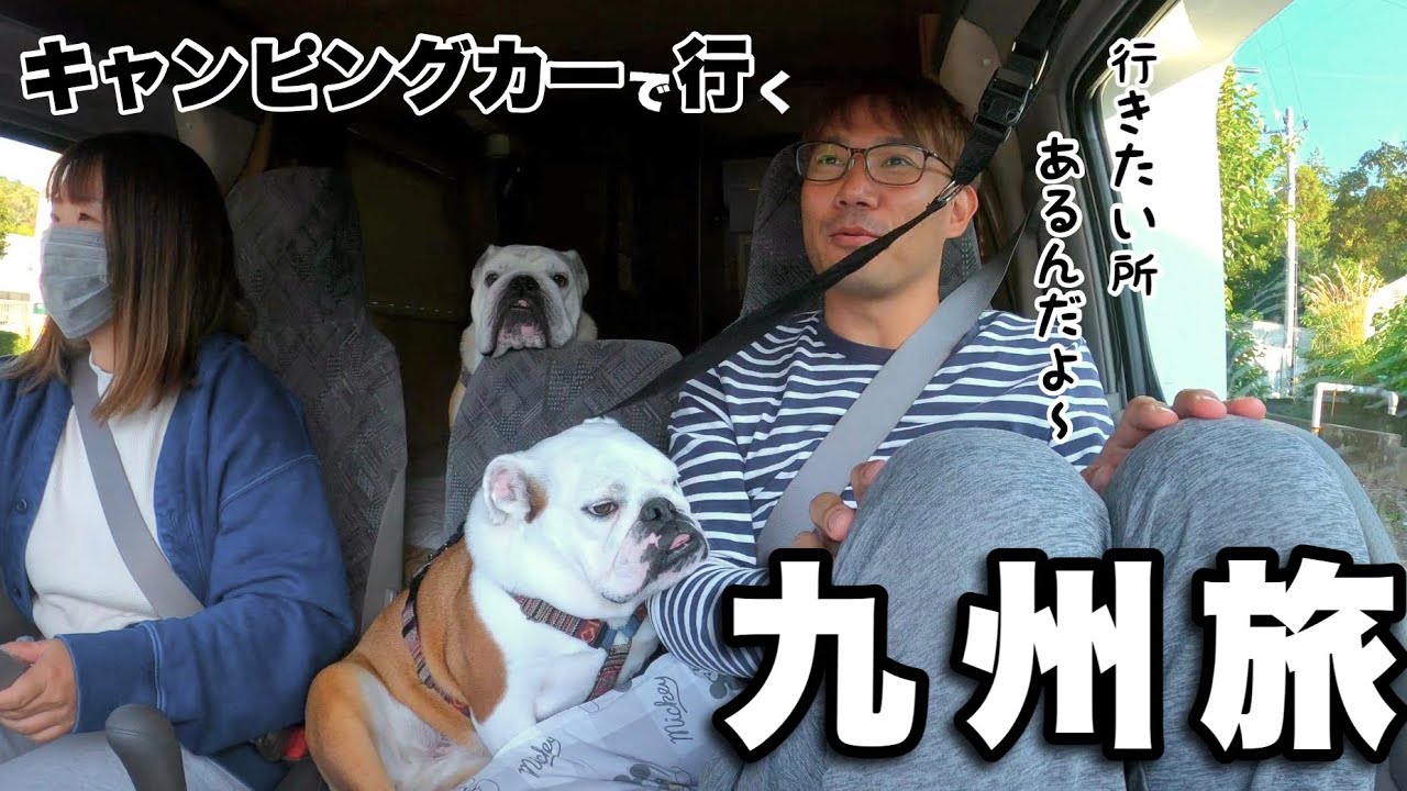 【九州車中泊旅行】初日から大喧嘩…愛犬のパパへの怒りがMaxで帰宅希望届を提出されました…