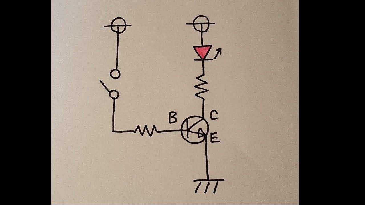 【電子工作 回路編31】トランジスタの使い方（LEDの点灯方法や計算もするよ）