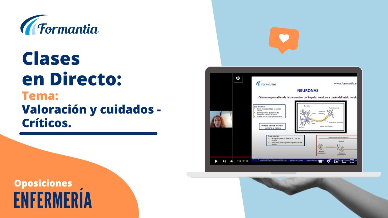 Oposici&oacute;n Enfermer&iacute;a - #Clases en Directo Demo de Formantia. Tema Valoraci&oacute;n y Cuidados - Cr&iacute;ticos