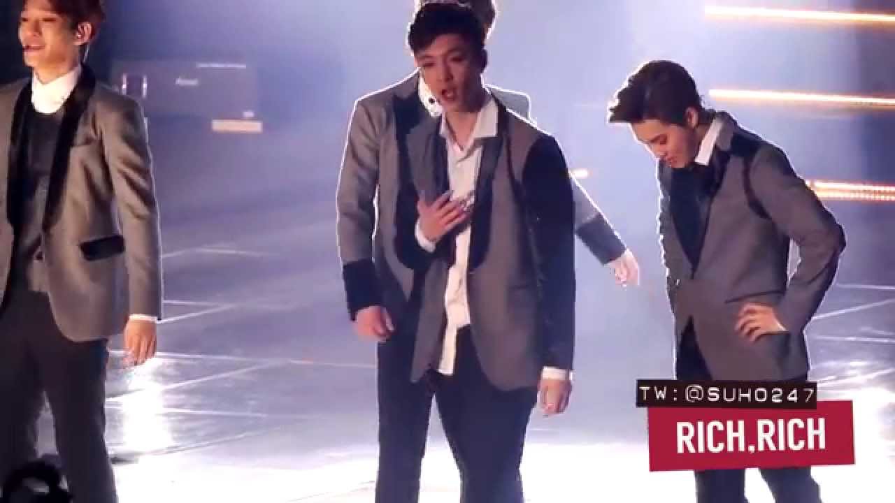 150122 서울가요대상 럭키 수호 SUHO FOCUS