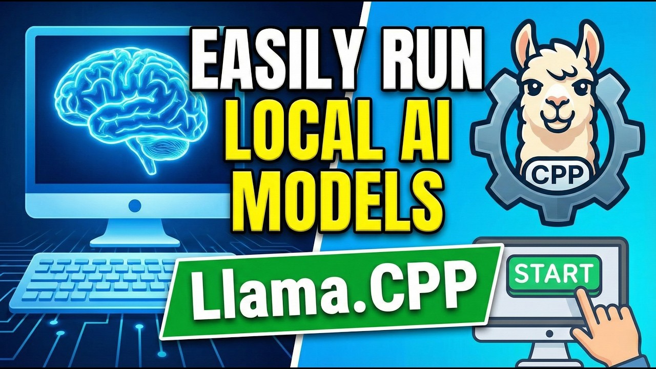How to EASILY run local AI models - Llama.CPP