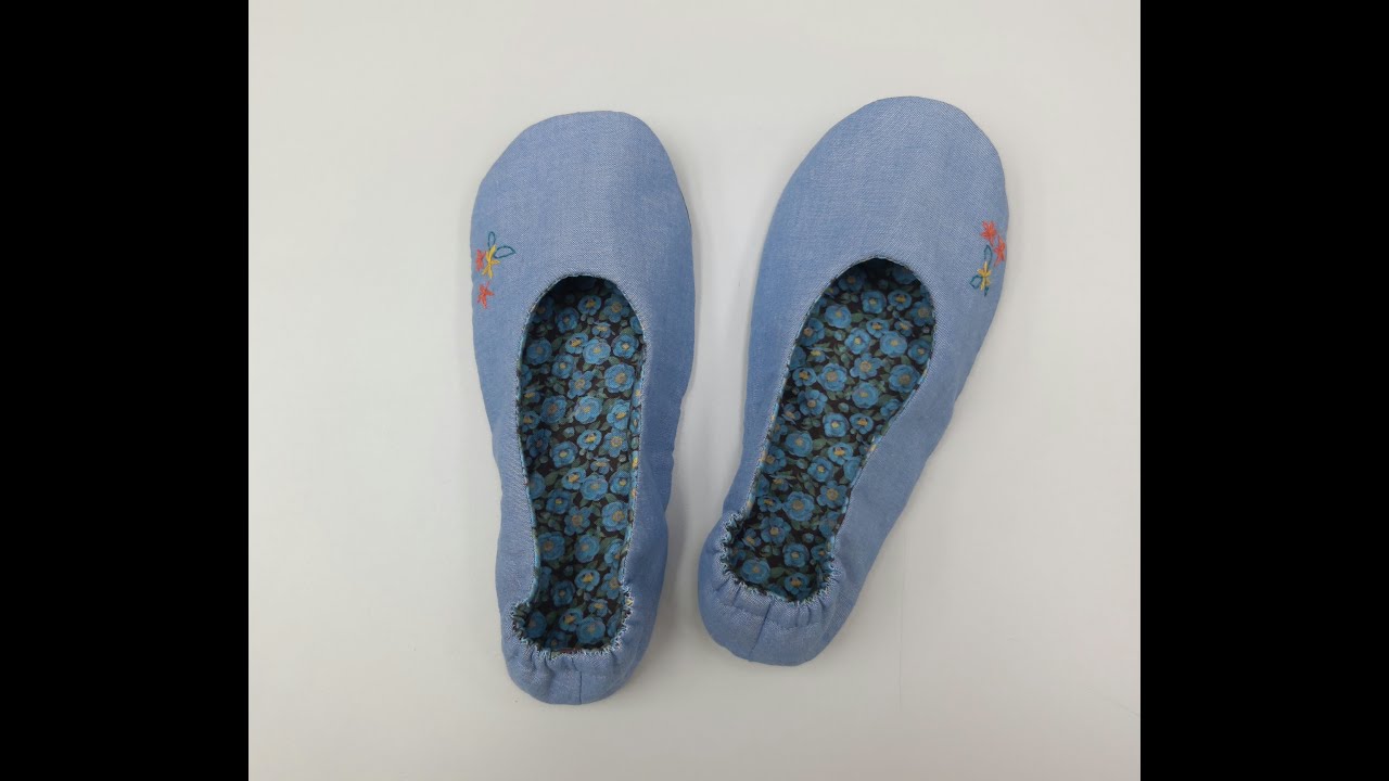 DIY 편안한 룸슈즈 만들기(1)/How to make Room shoes/실내화 만들기/덧신 만들기