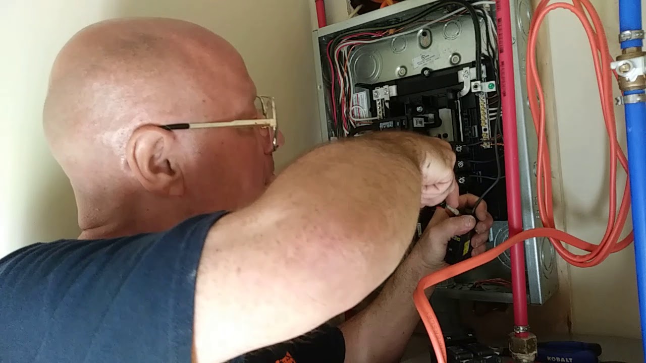 How to wire a 220 volt hot water heater