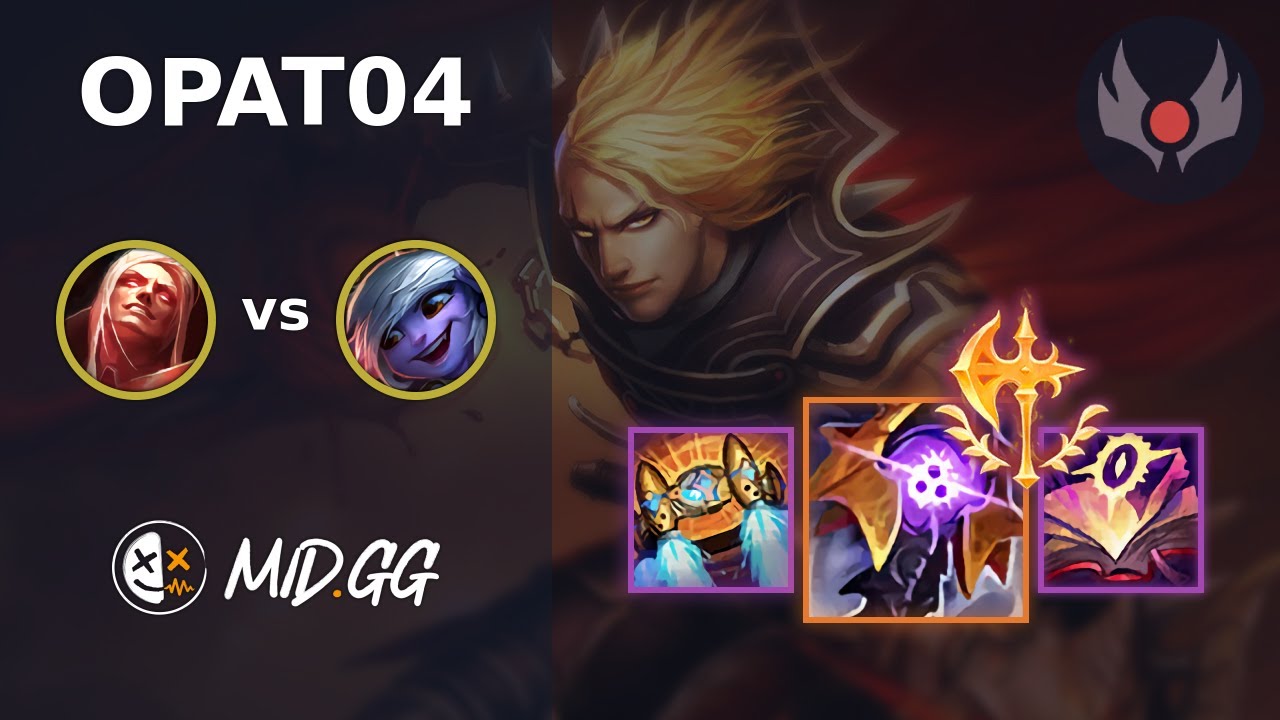 MID.GG: [ Opat04 ] Vladimir BOT vs Tristana | EUW GRANDMASTER | LOL Season 2026