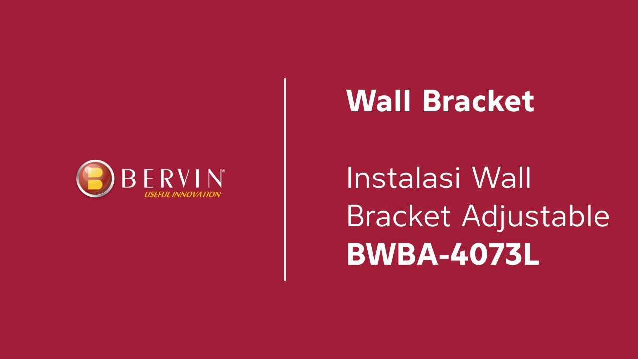 Cara Pasang Bervin BWBA-4073L | Instalasi Bracket TV 32–70 Inch