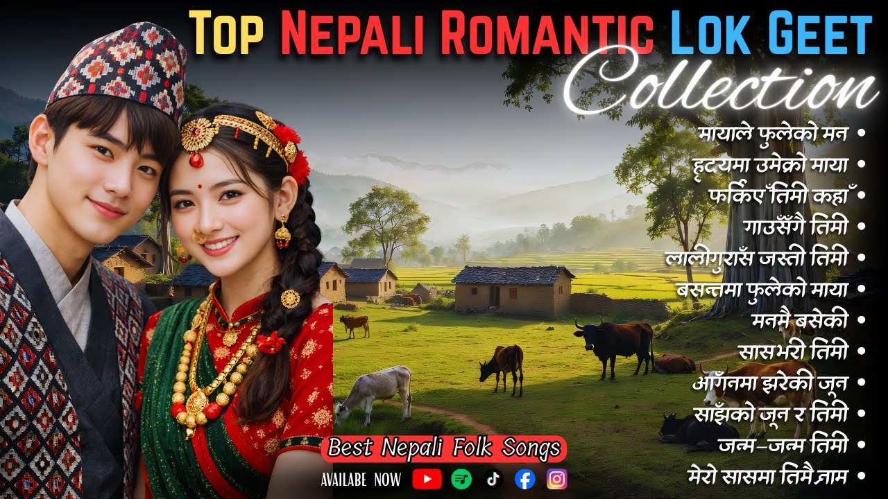 Top Nepali Romantic Lok Geet Collection | Best Nepali Folk Love Songs 2026