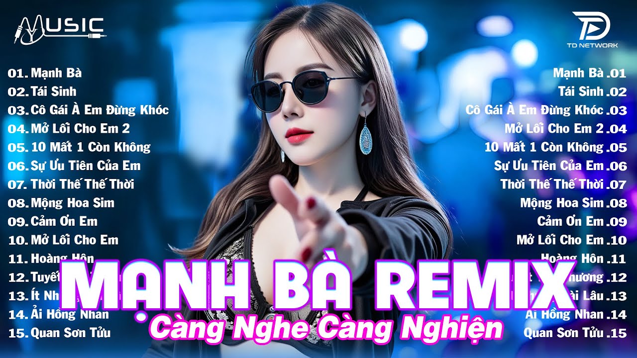 Mạnh B&agrave; Remix ♫ BXH Nhạc Trẻ EDM Hot Trend Triệu View Cực Ch&aacute;y - Top 15 Bản EDM TikTok Hay Nhất 2025