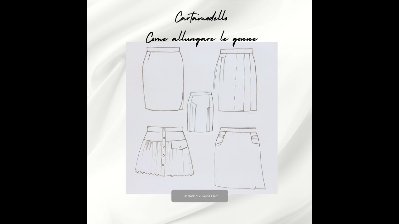 Allunga la tua gonna con precisione – Metodo Le Grand Chic spiegato semplice