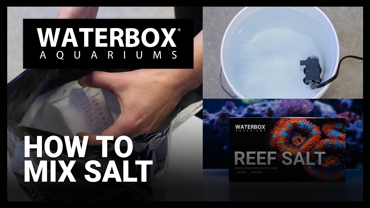 How To Mix Waterbox Salts