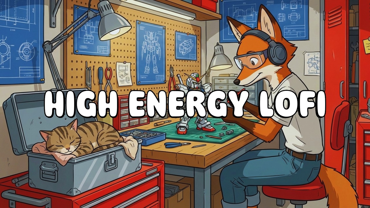 High Energy Lofi ⚡️( Beats to Focus Without Falling Asleep )
