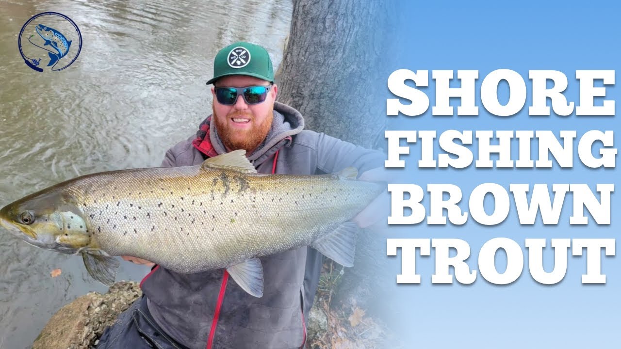 Shore Fishing Winter Brown Trout & Steelhead on Lake Michigan | LMA Podcast #23