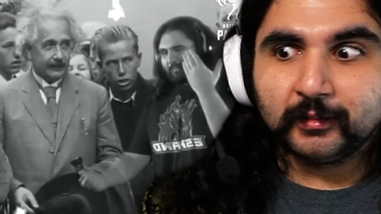 Esfand Welcomes Einstein To America - Best of Green Screen Contest