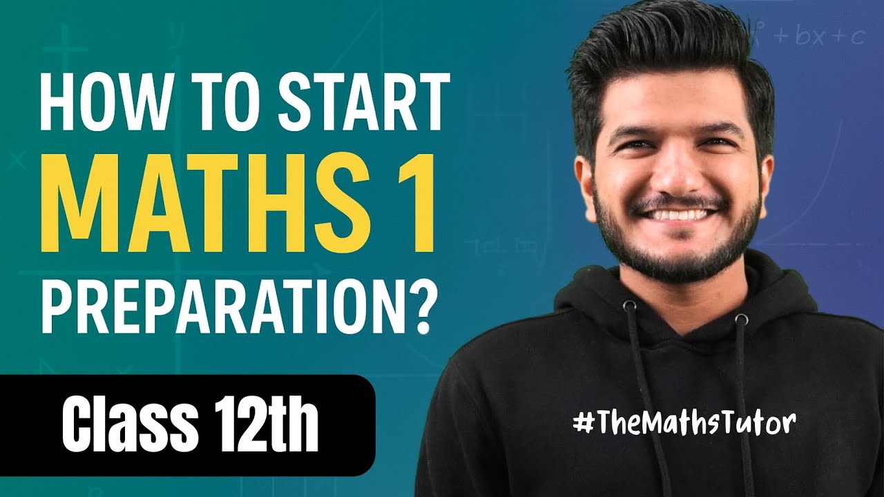 How to start Maths 1 Preparation? Class 12th HSC Board Exam 2026 Commerce Maths | Akash Agrawal