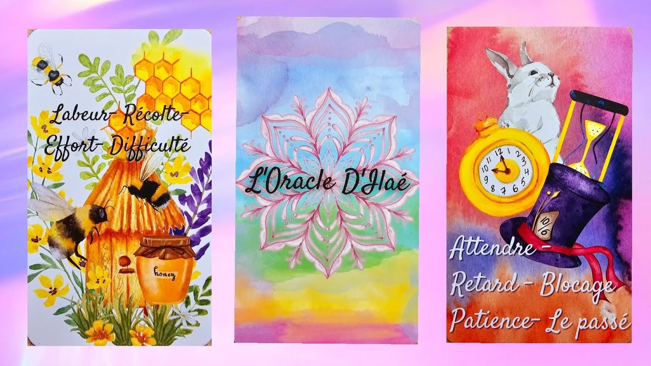 🦄⭐️ L'oracle d'Ilaé, un magnifique oracle de 90 cartes colorées & witchy d'@Ilaecreations⭐️🦄