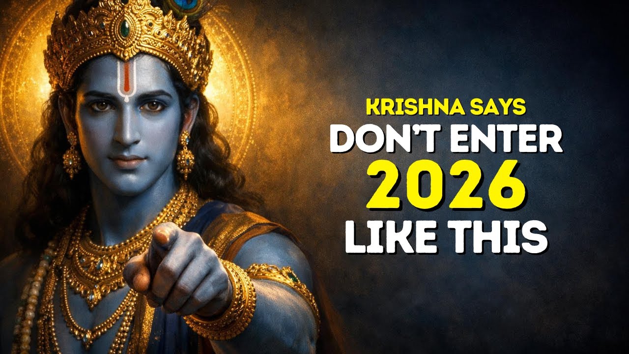 🦚Stop Scrolling. Krishna Has a Message for Your 2026 | What Kanha Says 108