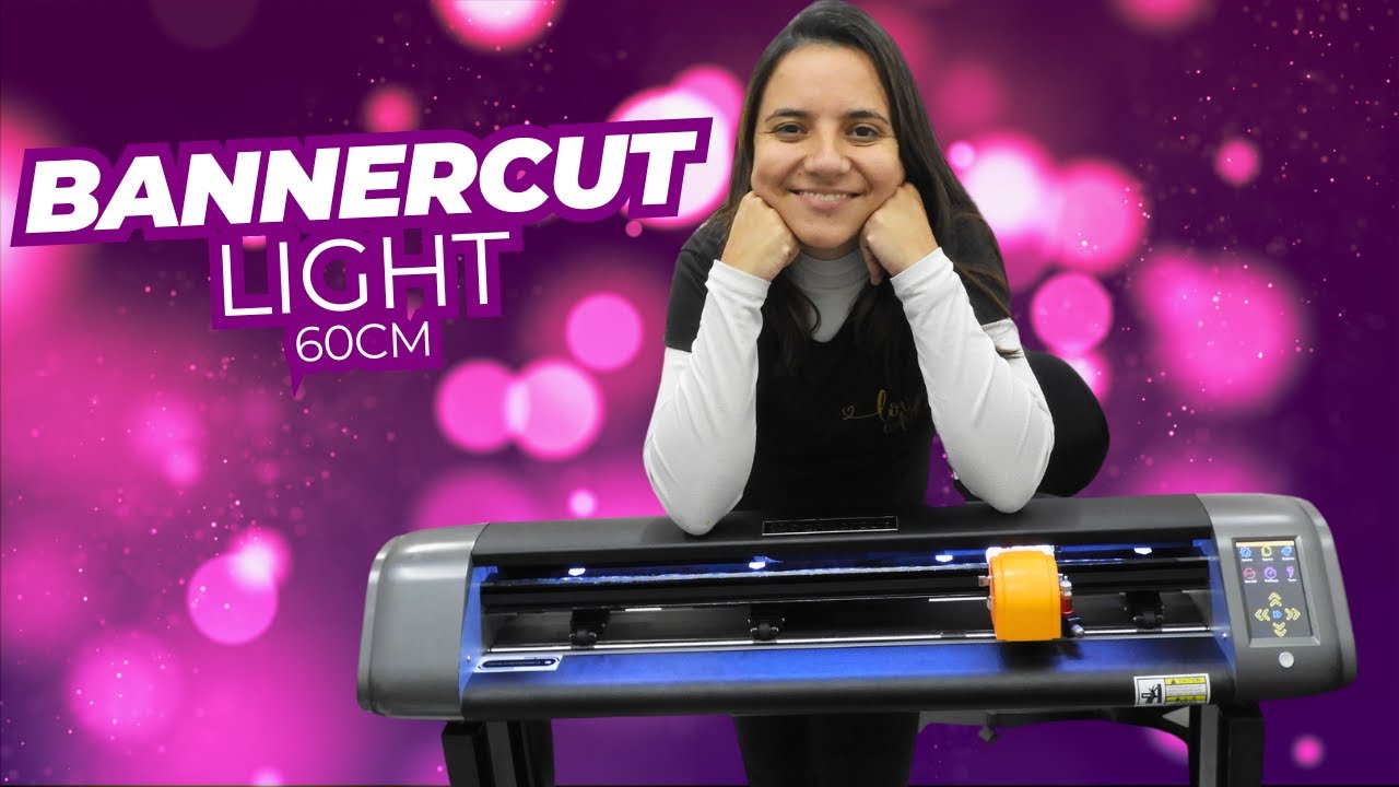 COMPREI UMA MAQUINA DE RECORTE - BANNERCUT CAMPRO LIGHT 60CM