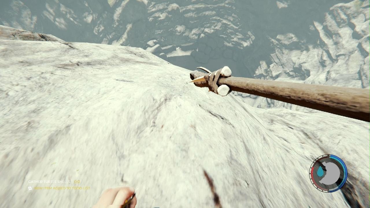 The Forest sink hole #theforest #forest #survival #gaming #ps5 #hoochydaddy #fight #cantswim #jumped