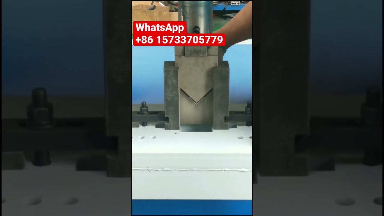 Angle iron cutting machine made in China 