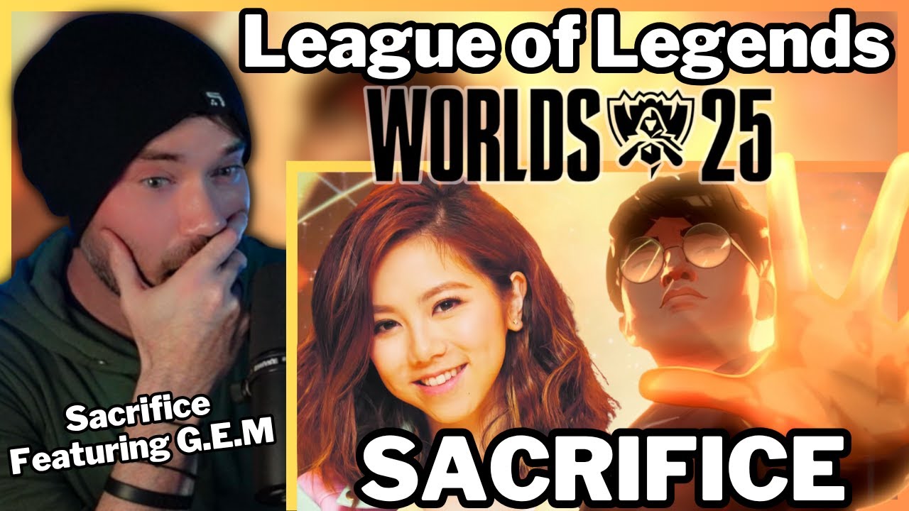 League of Legends Worlds 2025 Anthem - Sacrifice ft. G.E.M. (鄧紫棋) Metal Vocalist Reacts