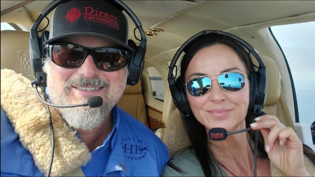 Flight back to Heaven's Landing from Lebanon in the Beechcraft Baron 58TC -  Part 5