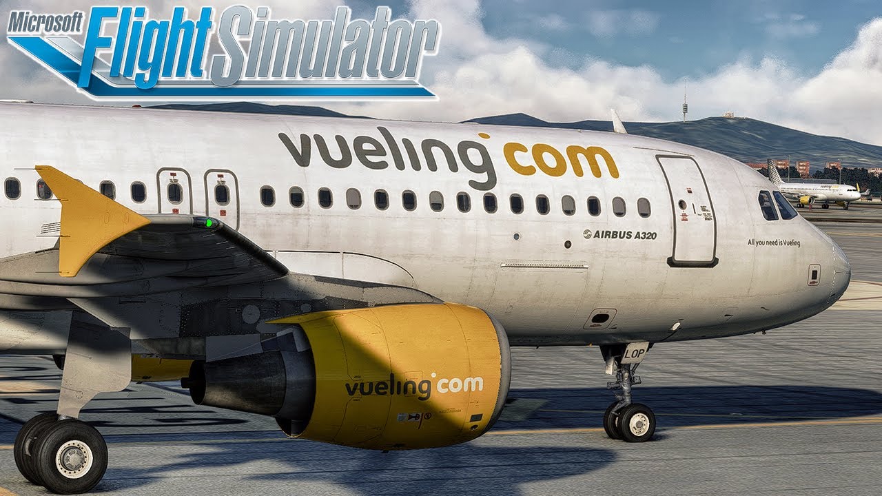 FLIGHT SIMULATOR // A320 VUELING BARCELONA-MALAGA