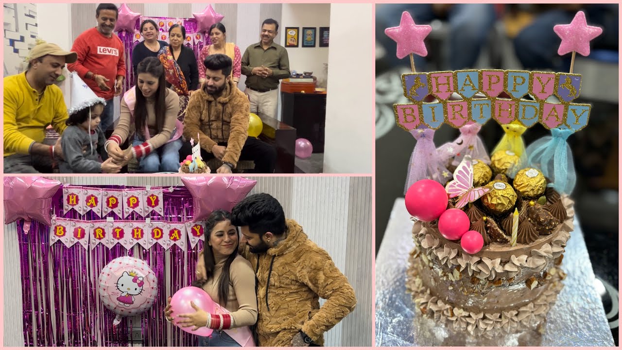 Shadi ke baad puri Family ke sath celebrate kia apna Birthday 🎂🎉 @poojaandhemavlog