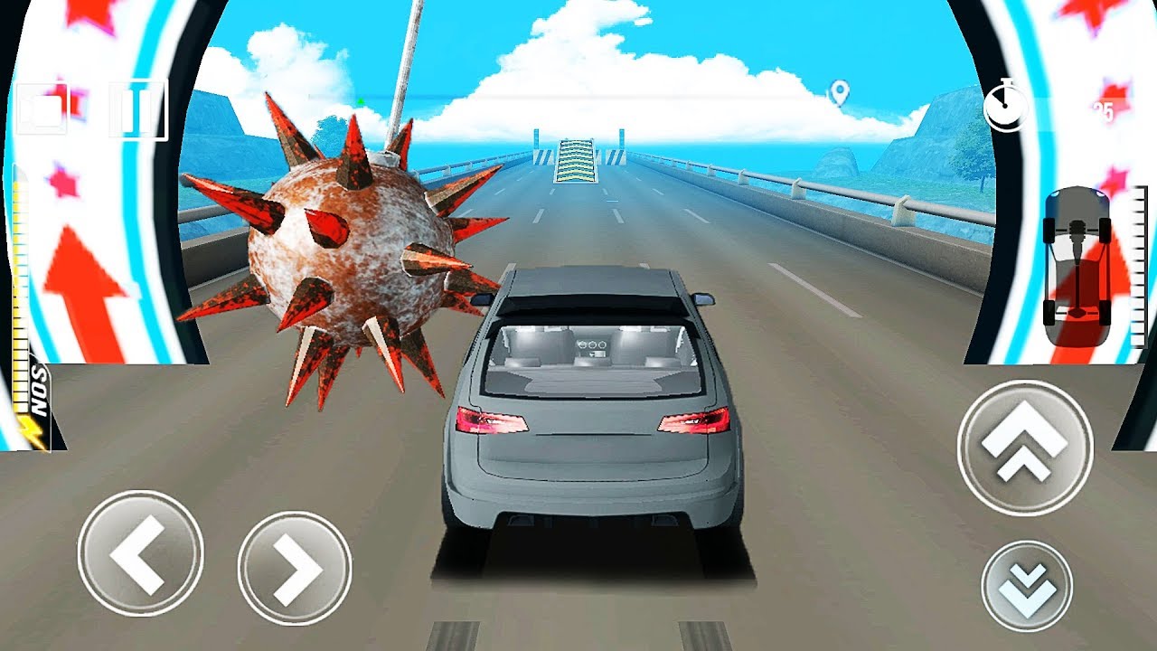 Deadly Race #10 (Speed Car Bumps Challenge) | Games Android and iOS