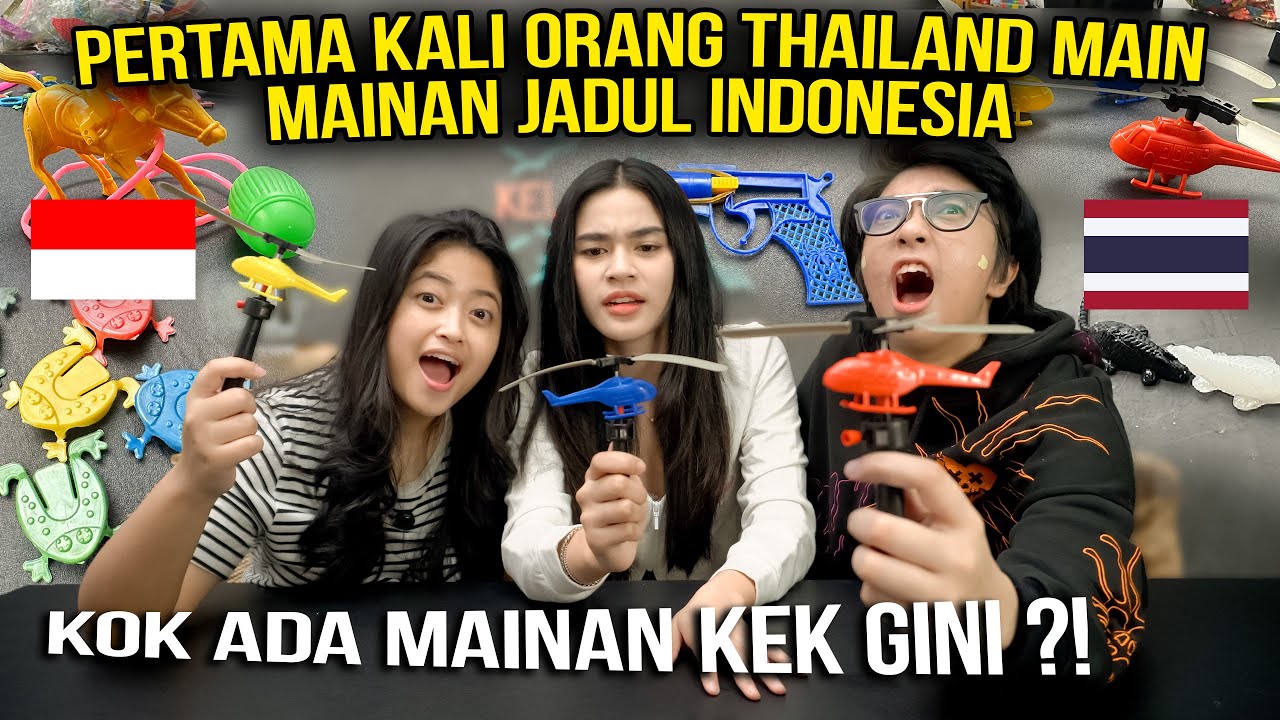 PERTAMA KALI ORANG THAILAND NYOBAIN MAINAN JADUL INDONESIA