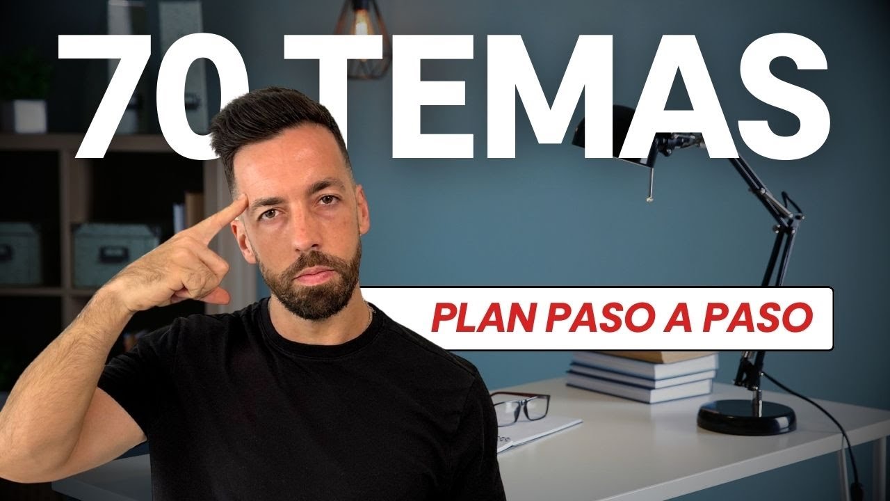 Cómo preparar 70 temas de la oposición