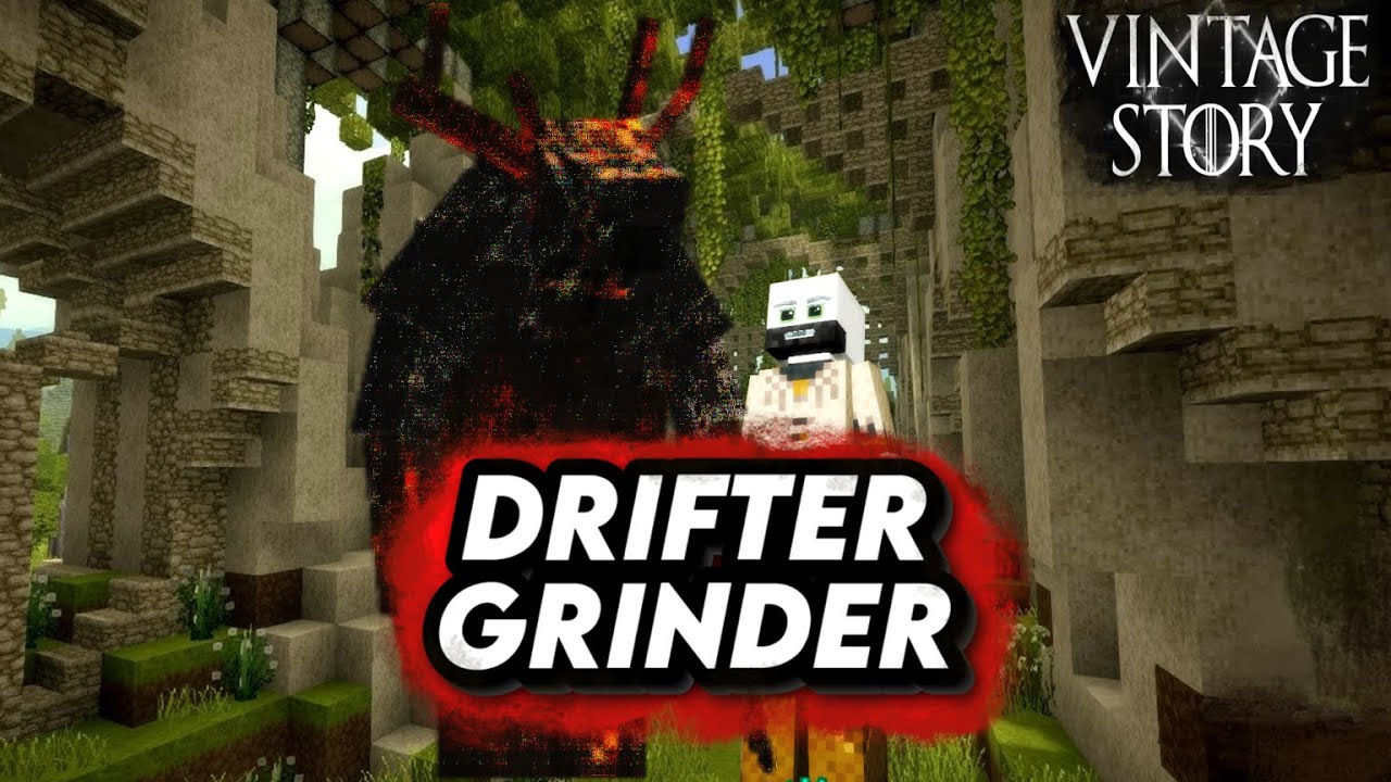 How to Build an Automatic Drifter Farm Trap and Grinder in Vintage Story Early Game