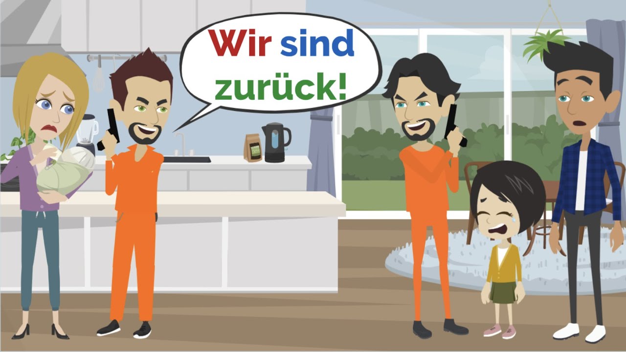 Deutsch lernen | Was macht ihr hier Tim und Tobias?? | Wortschatz und wichtige Verben