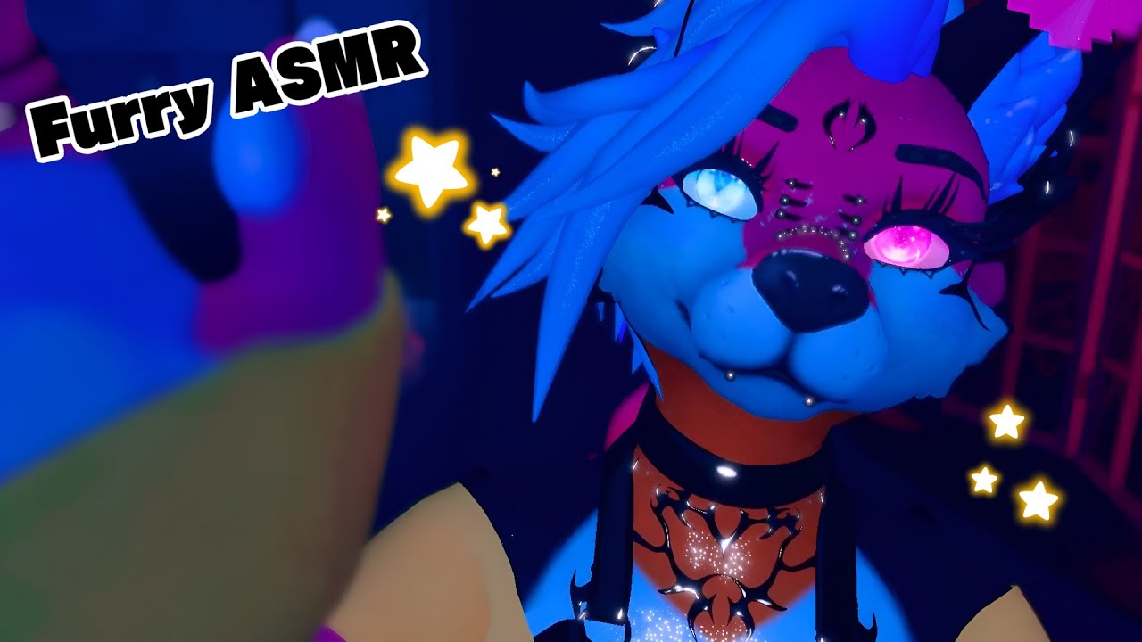 ✨Can I Play With Your Hair? :0 Furry ASMR soft spoken+whispered 3D Audio sleepy personal attention