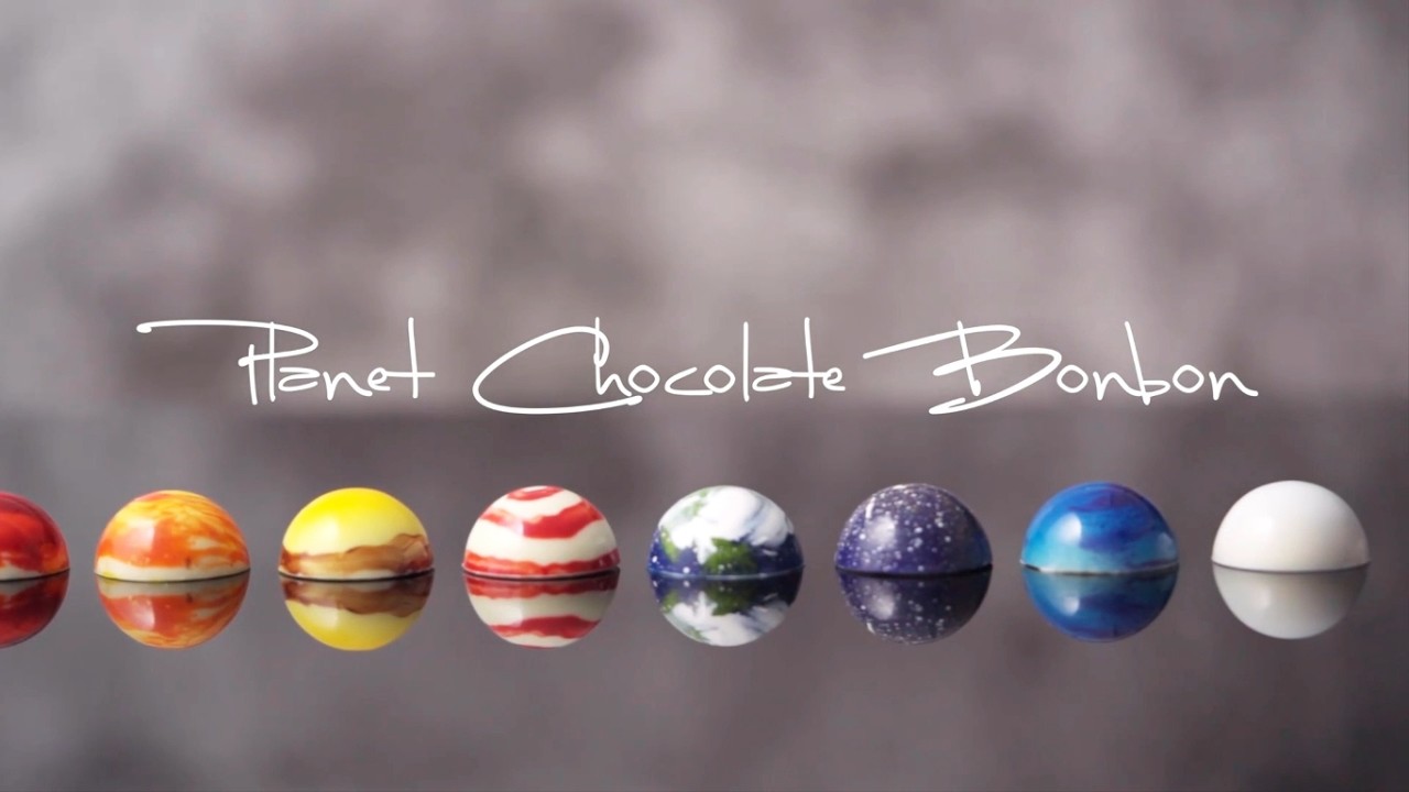 Planet Chocolate Bonbons Recipe | Ruby Chocolate