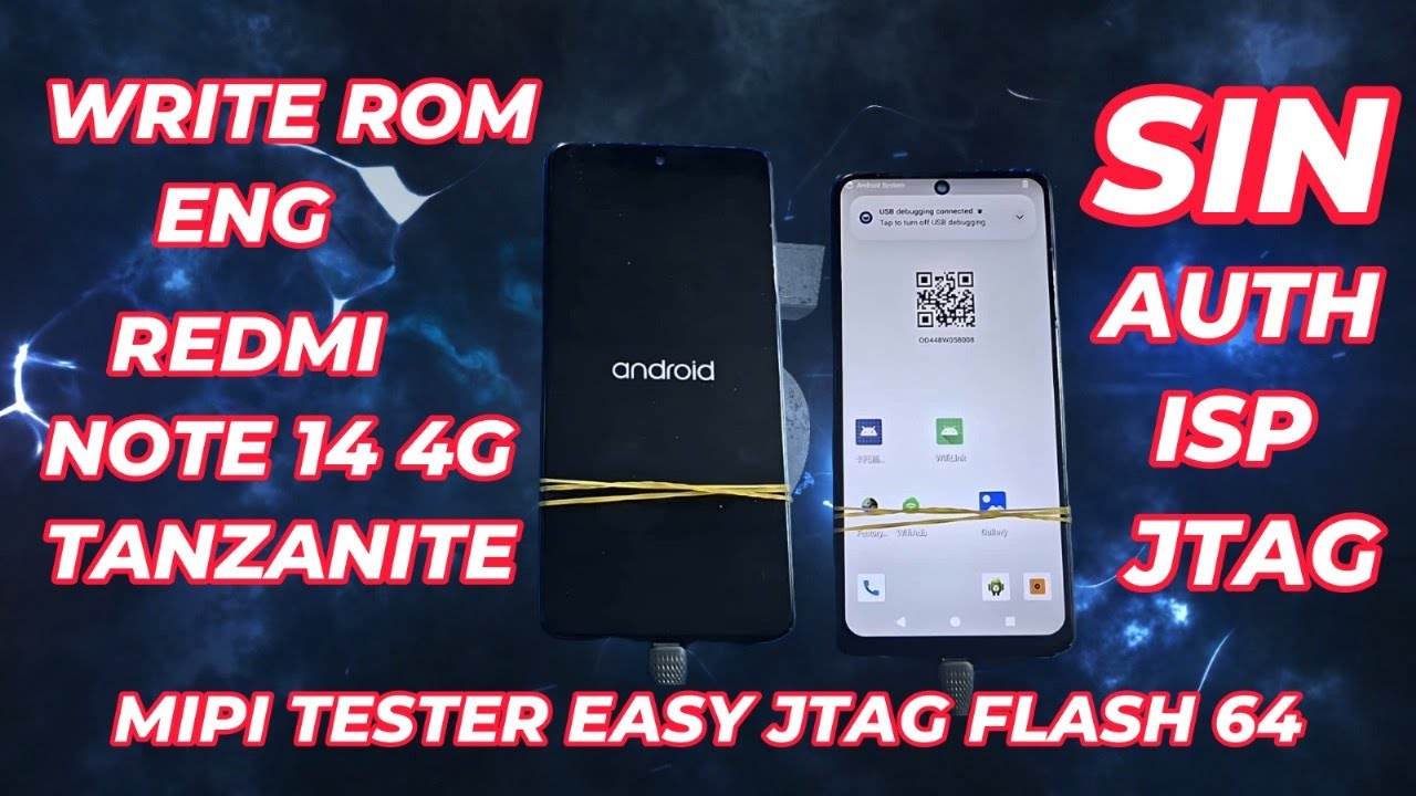 Redmi Note 14 Tanzanite Flash Rom Eng Com SP V6_Flash_Tool_v6.2120 Sin Credito AUTH