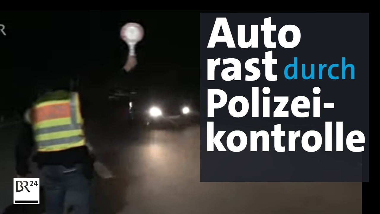 Polizeikontrolle: Unterwegs mit der Bundespolizei an der deutsch-tschechischen Grenze | BR24