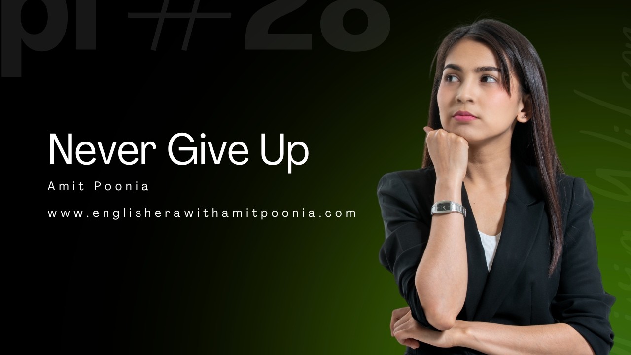 A small boy who never gave up