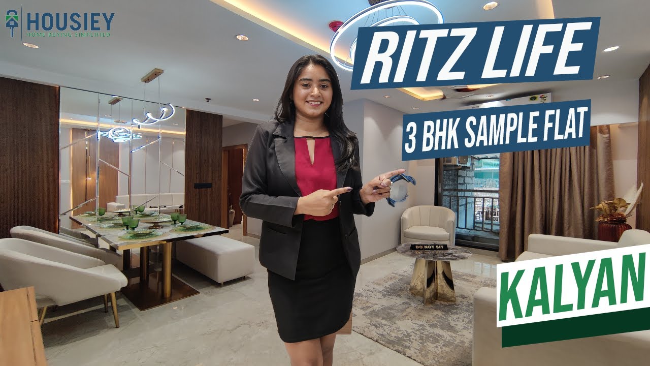 Vikas Ritz Kalyan | 3 BHK Sample Flat Tour [2025] | Vikas Developers Kalyan Shree Complex