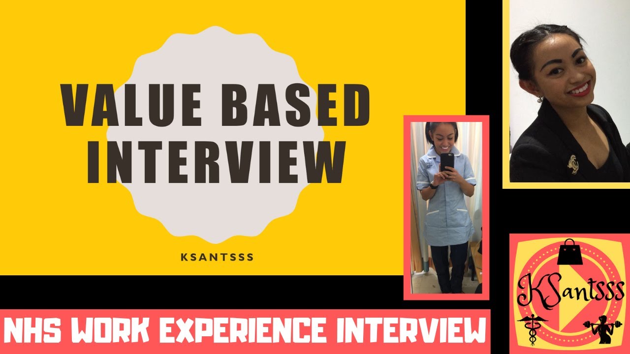 Value Based Interview (for HCAs and nurses) - NHS