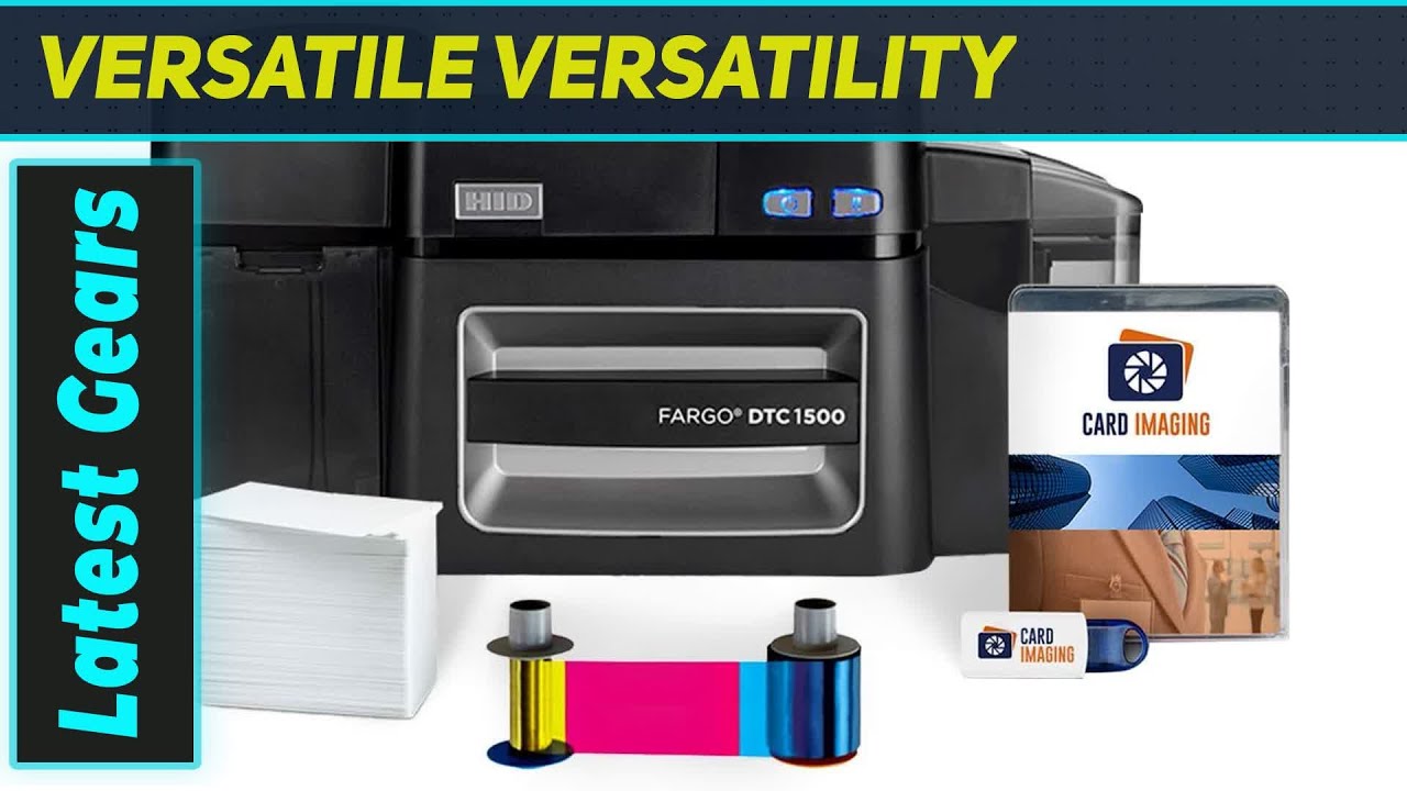 Fargo DTC1500: Best ID Card Printer Bundle? Unboxing & First Look