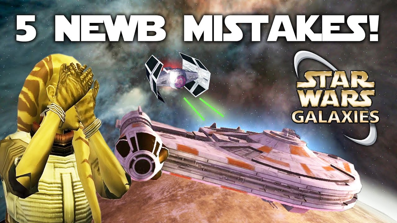 5 ошибок новичков в Star Wars Galaxies!