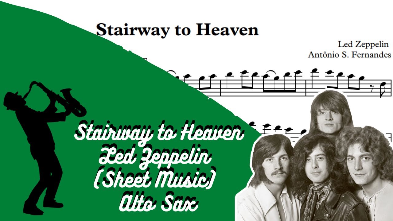 Stairway to Heaven - Led Zeppelin (Sheet Music) Alto Sax