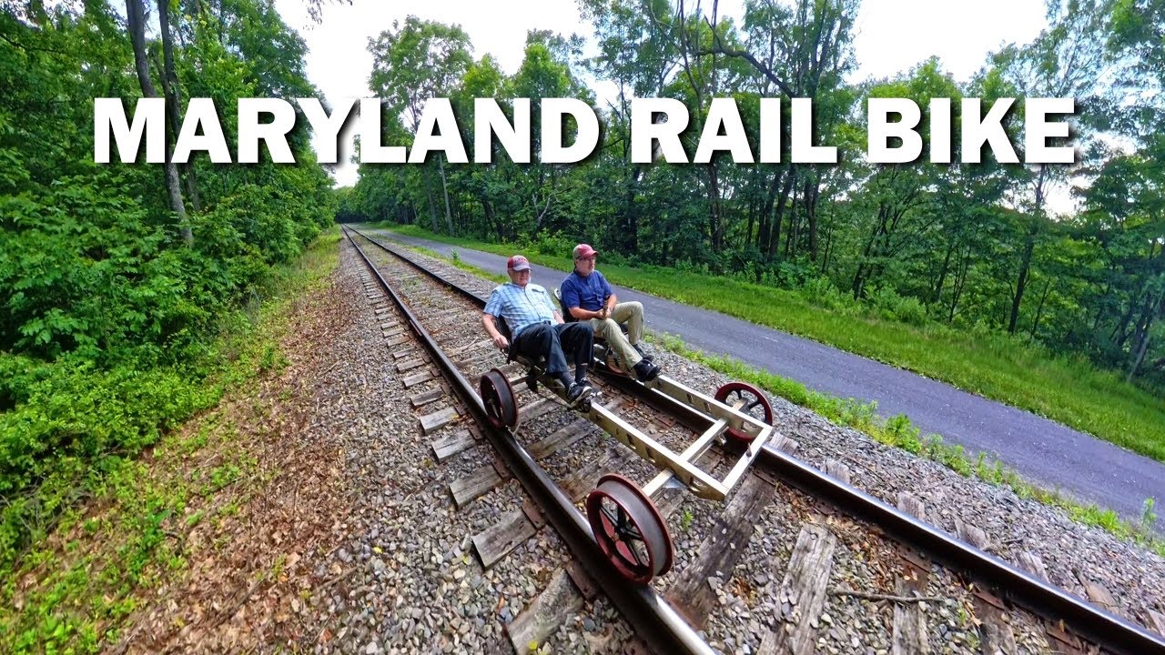 89-YEAR OLD MAN RIDES RAIL BIKE!