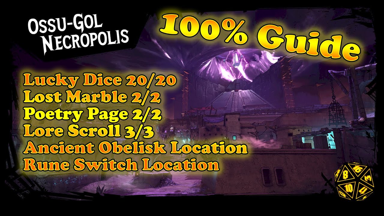 Tiny Tina's Wonderlands Guide: Ossu-Gol Necropolis Collectibles