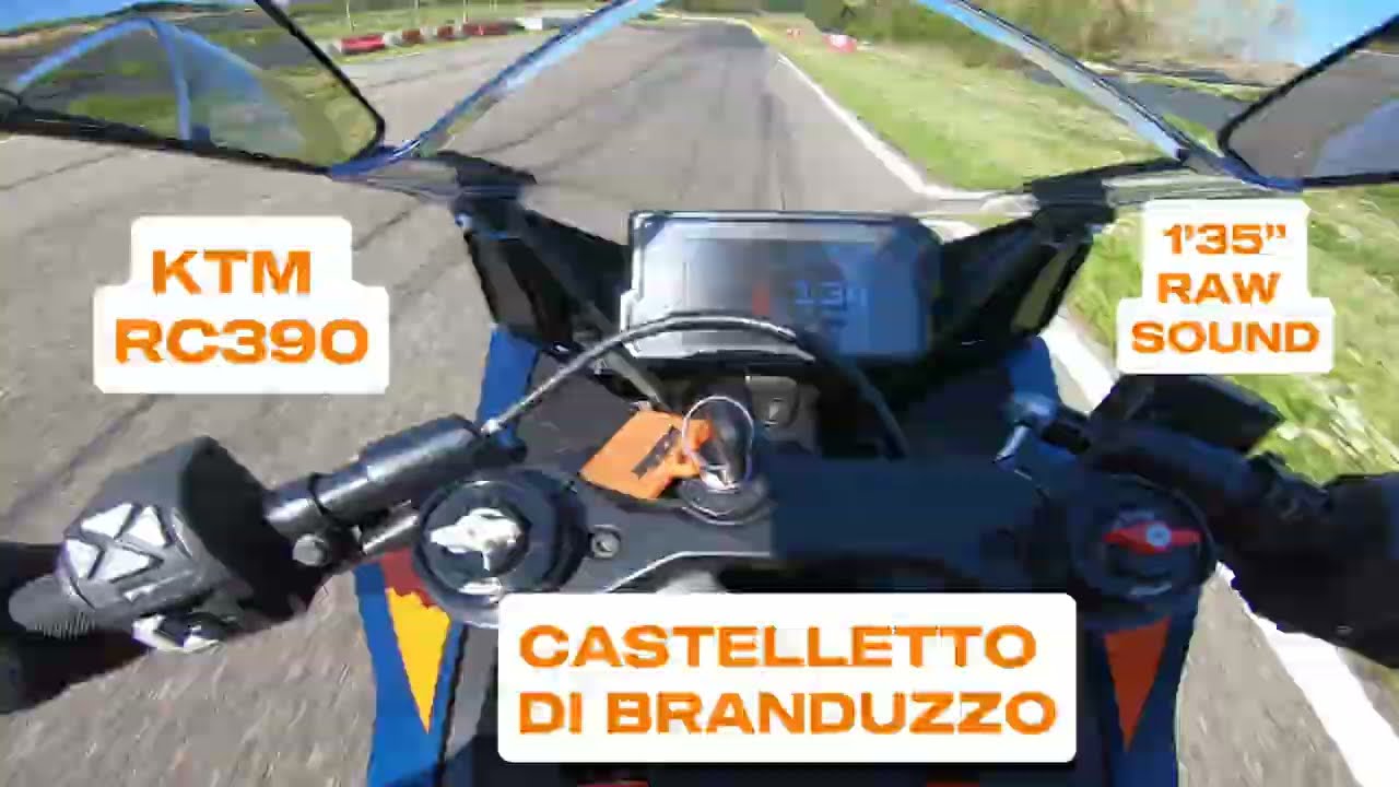 KTM RC390 | TRACK ONBOARD | AKRAPOVIC RAW SOUND | 4K 🔥