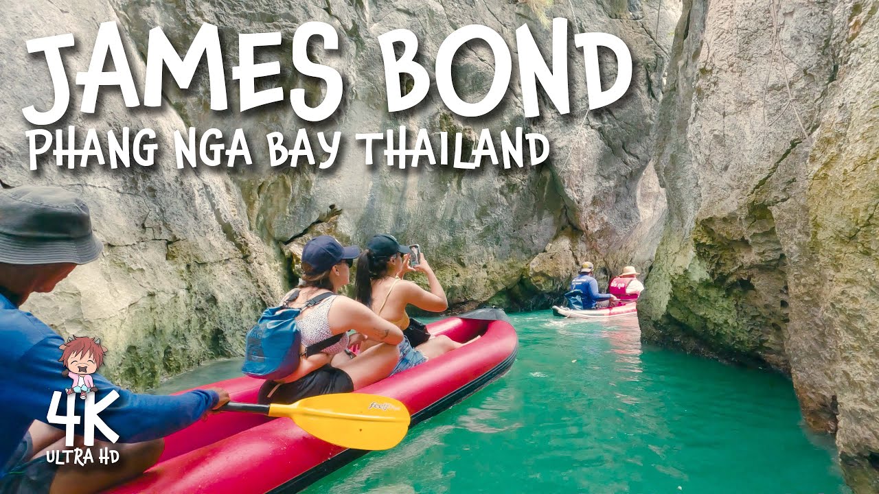 Stunning JAMES BOND Island and Phang Nga Bay, Thailand 4K Tour