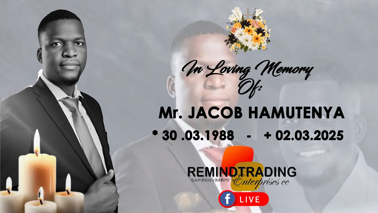 The Burial Service of the late Mr. Jacob T 
