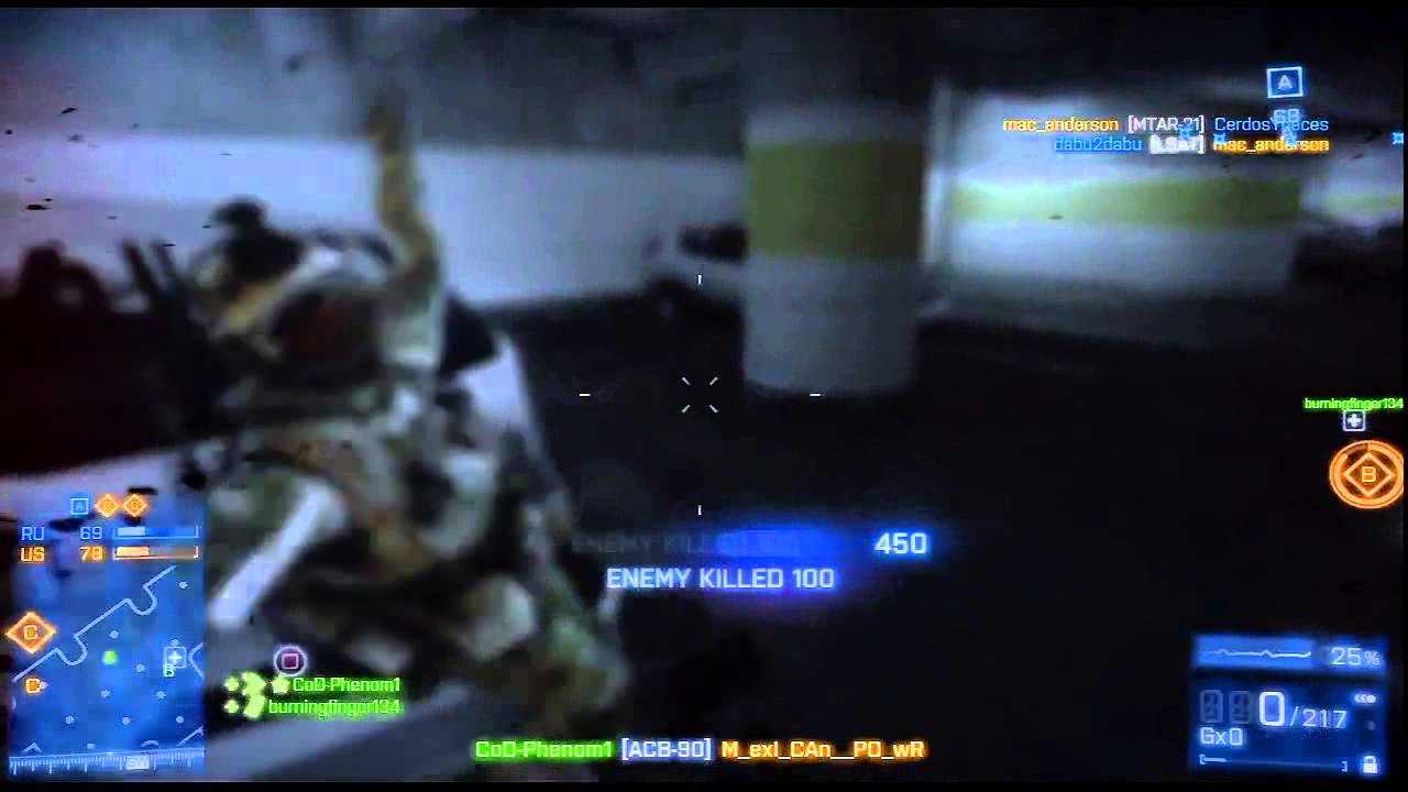 BF3 Conquest Domination beasting on Operation 925