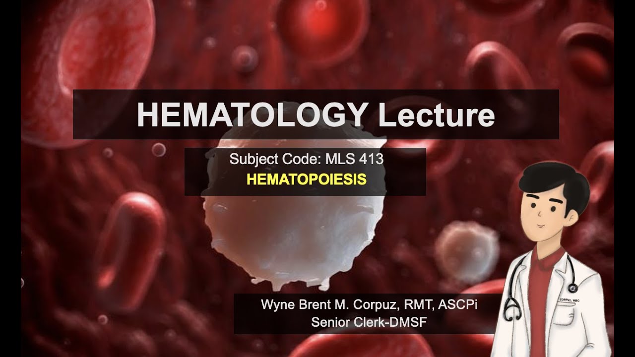SPC MLS 413 (Hematology 1) HEMATOPOIESIS OVERVIEW