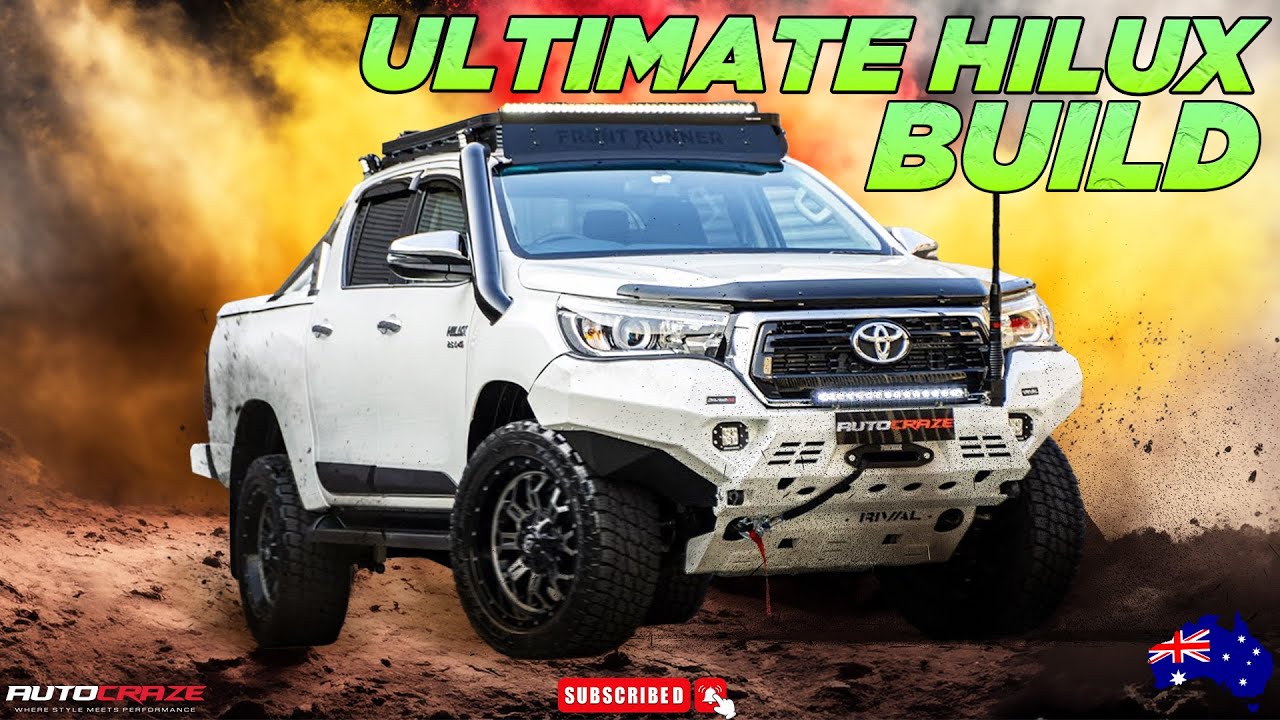 ULTRON TOYOTA HILUX // Комплект подъема TOYOTA HILUX, колеса, передняя балка и многое другое