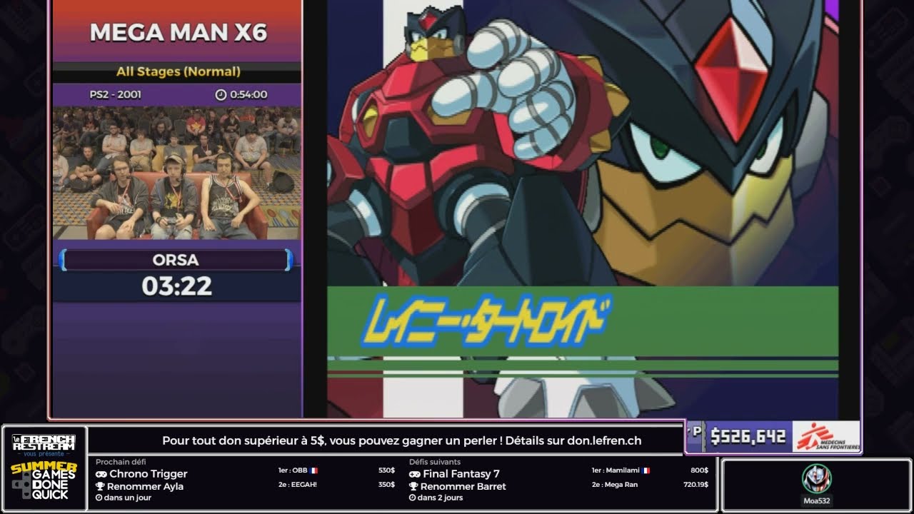 Mega Man X6 (All Stages (Normal)) [SGDQ2017]